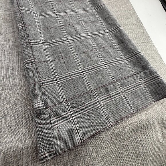 Speechless Plaid Pants Flare Gray Junior 9 Low Rise Office, School, Business Wea - Picture 6 of 14